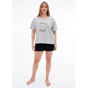 Піжама (футболка, шорти) M,L,XL,2XL Cotpark 17282